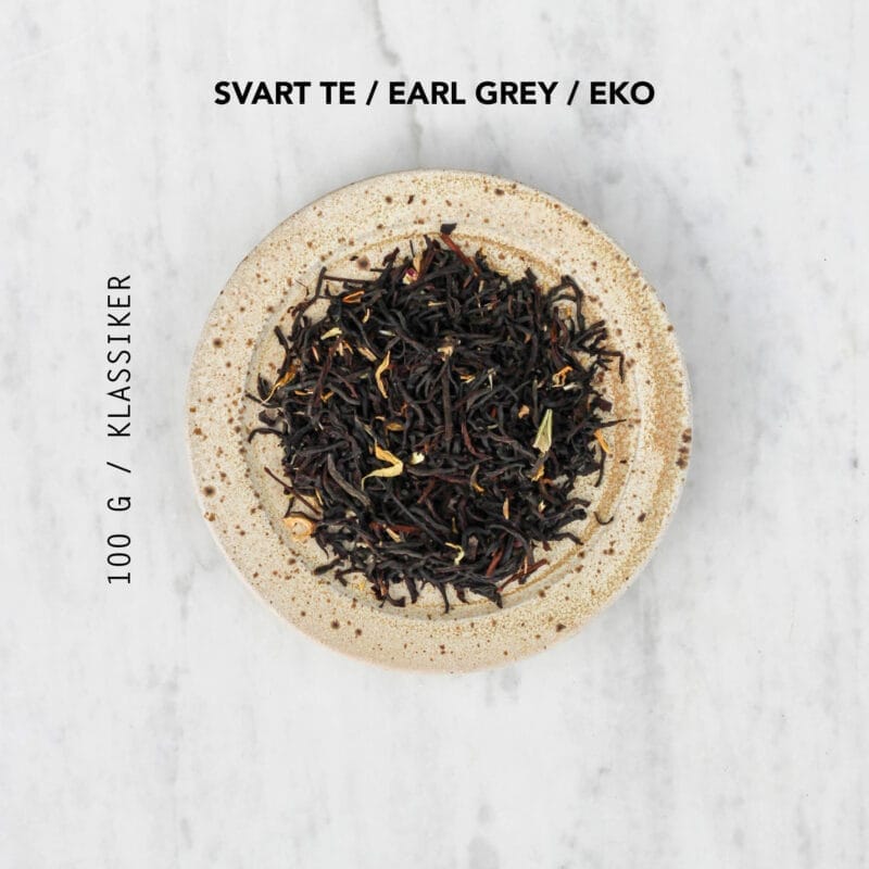 Te, Earl Grey, Svart EKO, 100 gram