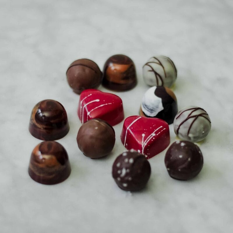 Skicka present: Te + lyxiga praliner + choklad - Bild 3