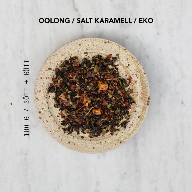 Te, Salt karamell, oolong, EKO