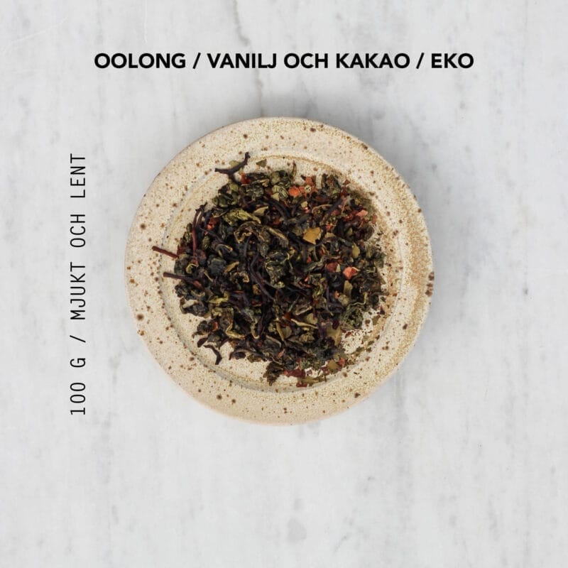 Te, Vanilj och kakao, oolong, EKO