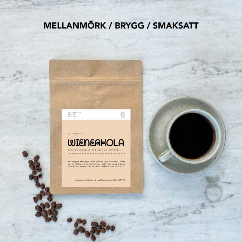 Kaffe, Wienerkola, smaksatt