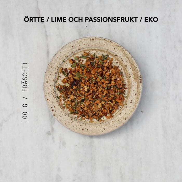 Lime och passion med text
